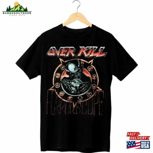 Overkill T-Shirt Scorched And Tour 2023 Vintage 80’S Over Kill Sweatshirt