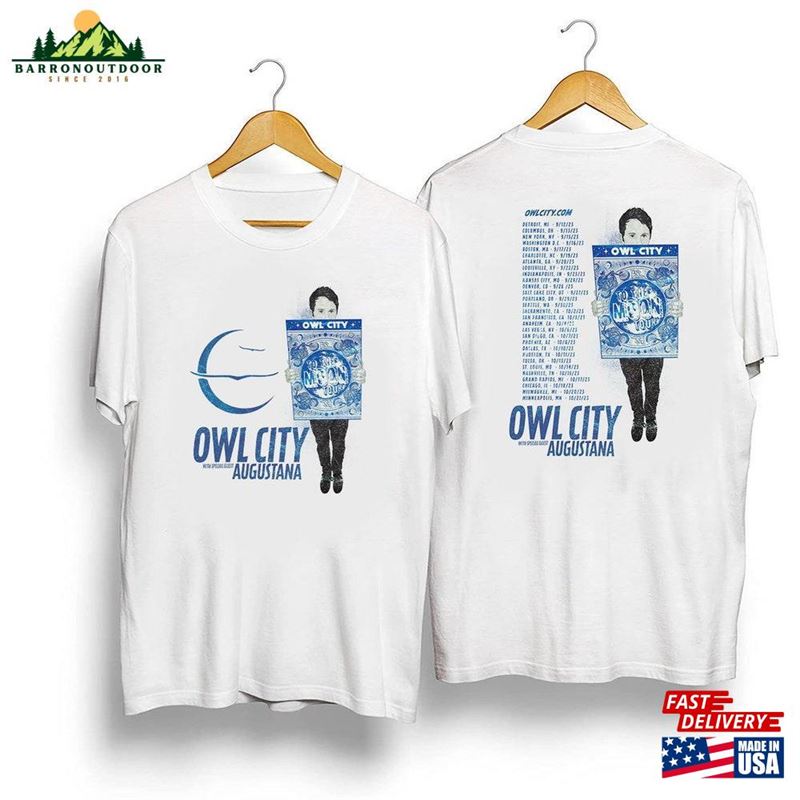 Owl City To The Moon Tour 2023 Shirt Band Fan Concert Hoodie T-Shirt Owl City To The Moon Tour 2023 Shirt Band Fan Concert Hoodie T-Shirt