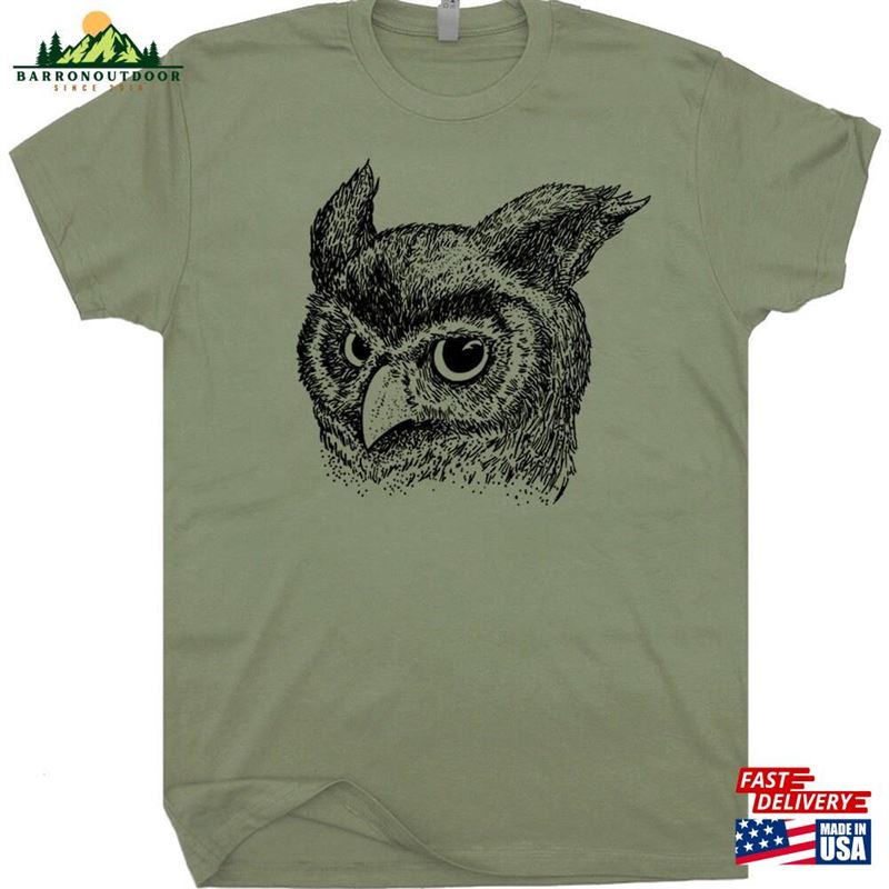 Owl T-Shirt Hoodie Owl T-Shirt Hoodie