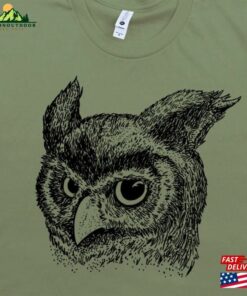 Owl T-Shirt Hoodie