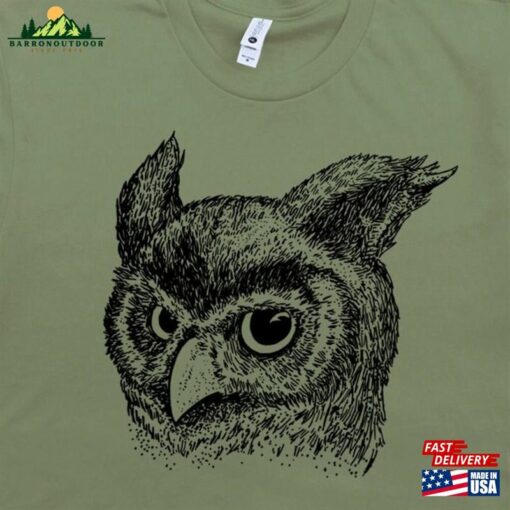 Owl T-Shirt Hoodie