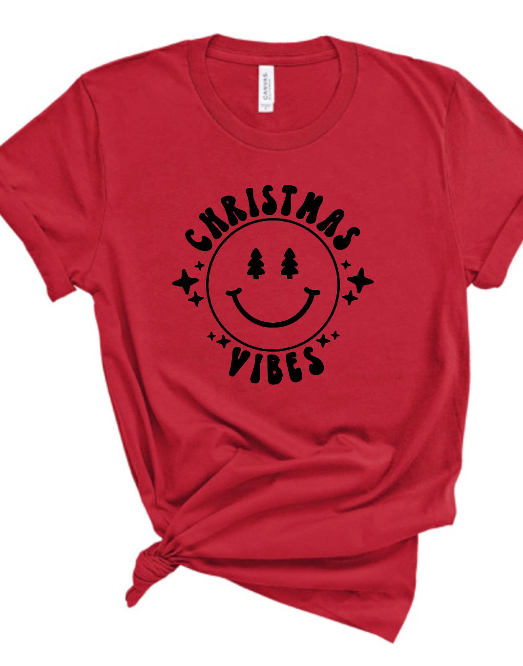 Adult Christmas Vibes Bella Canvas T-shirt Adult Christmas Vibes Bella Canvas T-shirt