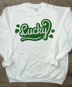 Adult Lucky St. Patrick’s Day Crewneck Sweatshirt