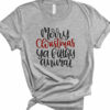 Adult Merry Christmas Ya Filthy Animal Bella Canvas T-shirt