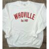 Adult Whoville Christmas Crewneck Sweatshirt