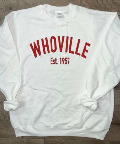 Adult Whoville Christmas Crewneck Sweatshirt