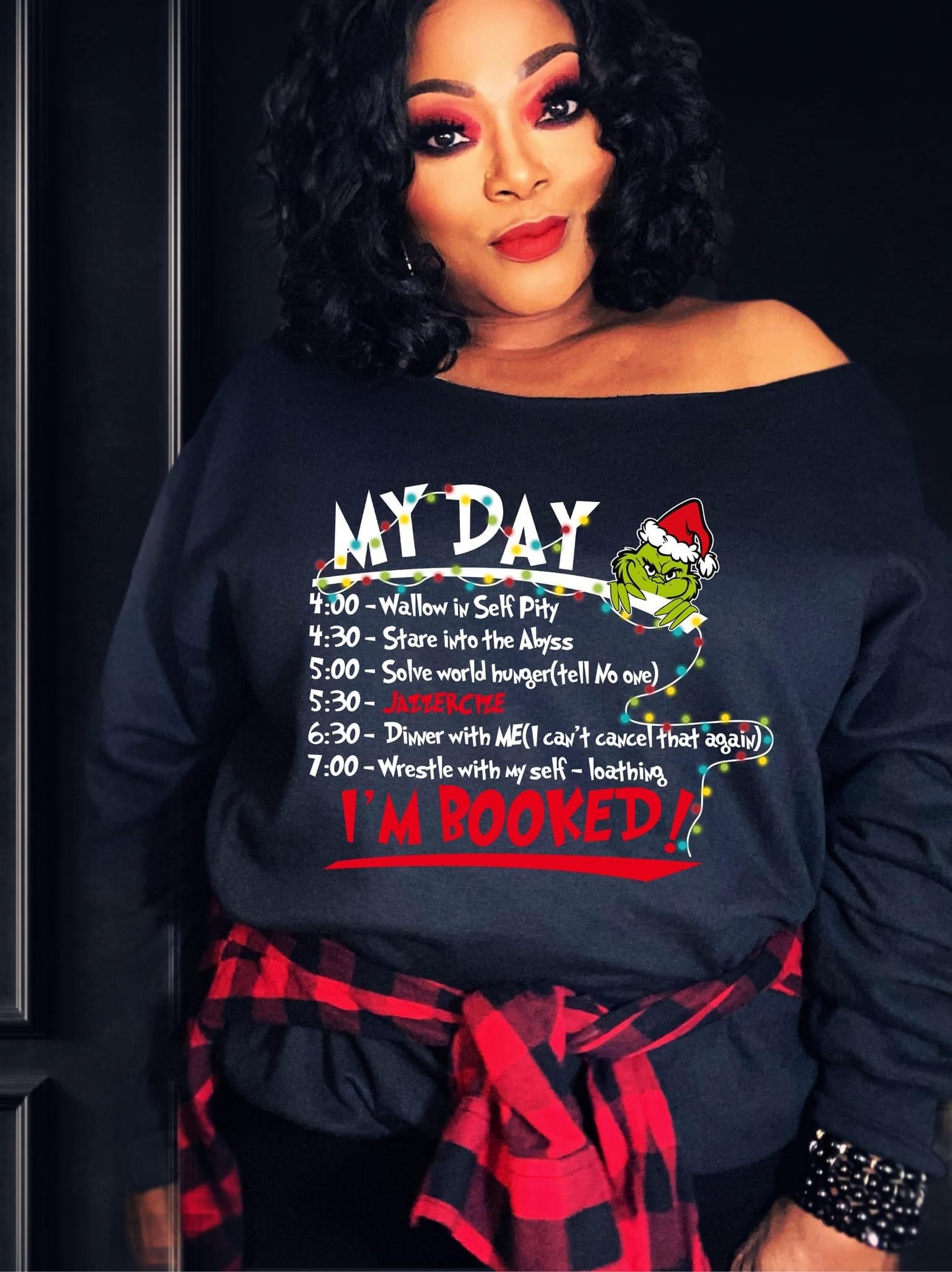 Grinch-I’m booked Grinch-I’m booked
