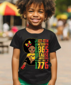 Juneteenth Afro Girl