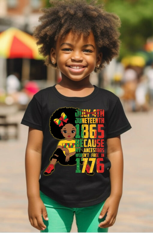 Juneteenth Afro Girl
