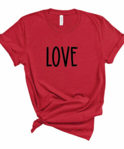 LOVE Valentine’s Day Bella Canvas T-shirt
