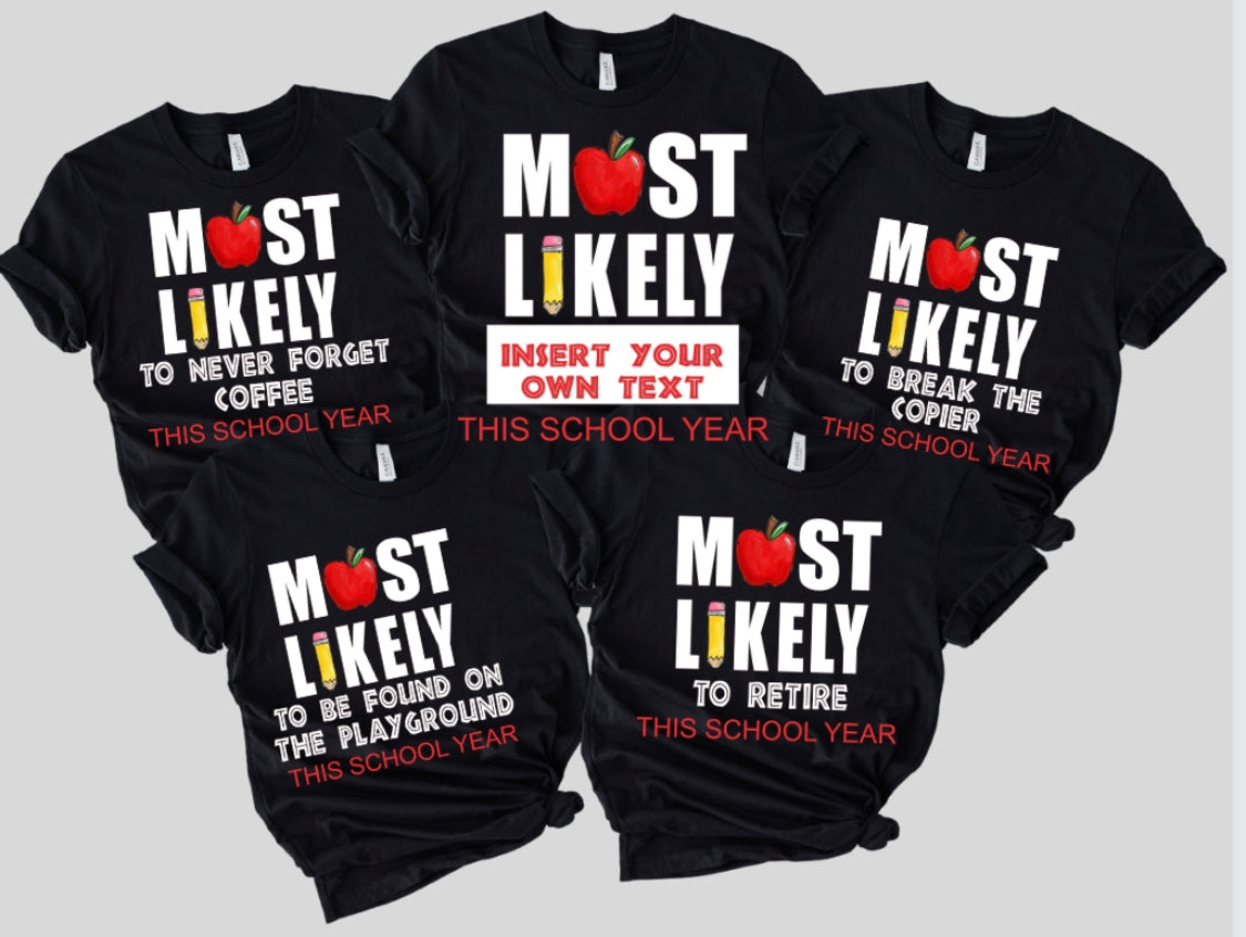 Most Likely Teacher Most Likely Teacher