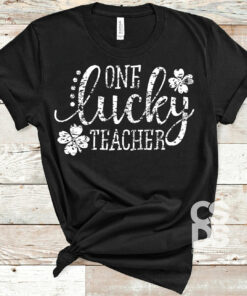 One Lucky Teacher St. Patrick’s Day Bella Canvas T-shirt
