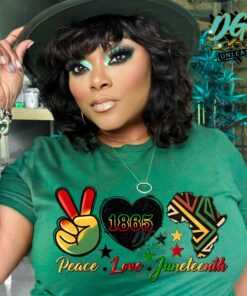 Peace love Juneteenth