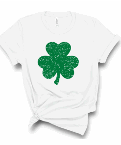 St. Patrick’s Day Distressed Shamrock Bella Canvas T-shirt St. Patrick’s Day Distressed Shamrock Bella Canvas T-shirt