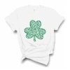 St. Patrick’s Day Leopard Shamrock Bella Canvas T-shirt