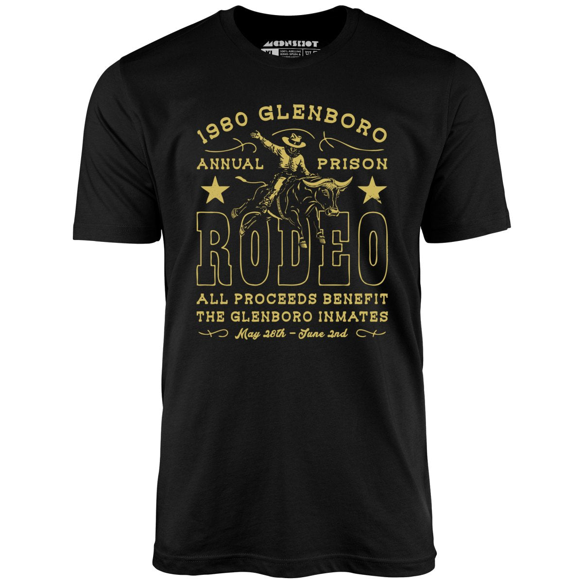 1980 Glenboro Annual Prison Rodeo - Unisex T-Shirt 1980 Glenboro Annual Prison Rodeo - Unisex T-Shirt