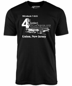 4 Seasons – Union, NJ – Vintage Bowling Alley – Unisex T-Shirt 4 Seasons – Union, NJ – Vintage Bowling Alley – Unisex T-Shirt