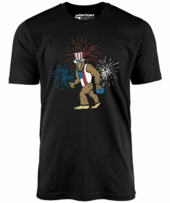 4th of July Bigfoot – Unisex T-Shirt 4th of July Bigfoot – Unisex T-Shirt