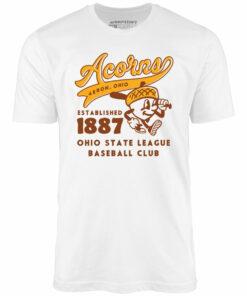 Akron Acorns – Ohio – Vintage Defunct Baseball Teams – Unisex T-Shirt Akron Acorns – Ohio – Vintage Defunct Baseball Teams – Unisex T-Shirt