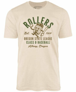 Albany Rollers – Oregon – Vintage Defunct Baseball Teams – Unisex T-Shirt Albany Rollers – Oregon – Vintage Defunct Baseball Teams – Unisex T-Shirt