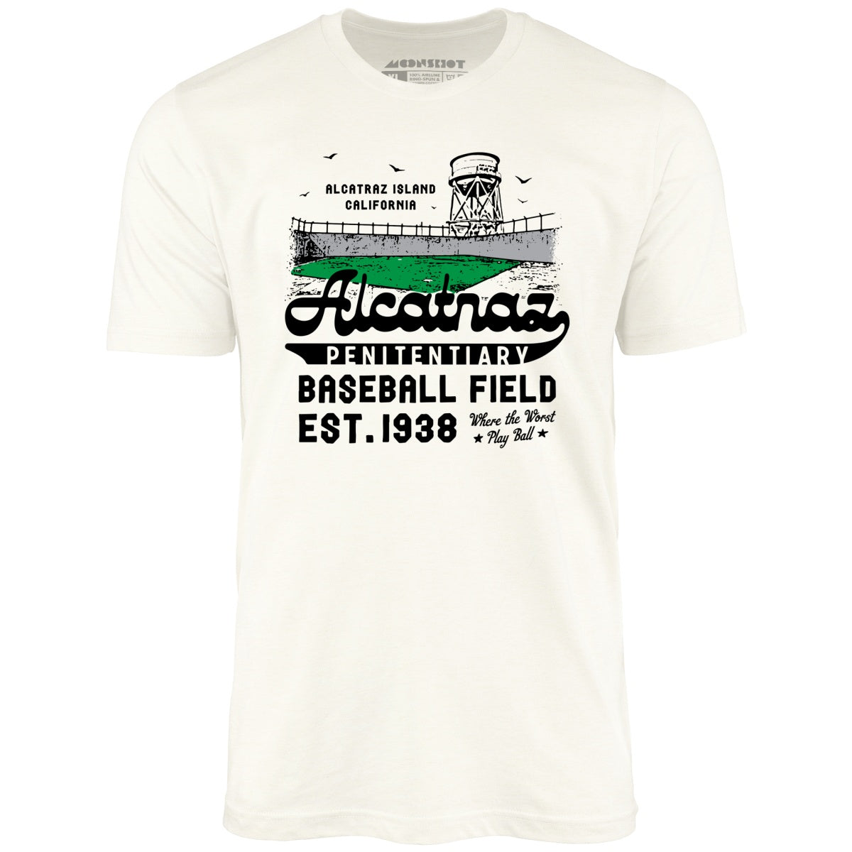 Alcatraz Penitentiary Baseball Field - Unisex T-Shirt Alcatraz Penitentiary Baseball Field - Unisex T-Shirt