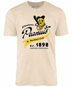 Allentown Peanuts – Pennsylvania – Vintage Defunct Baseball Teams – Unisex T-Shirt Allentown Peanuts – Pennsylvania – Vintage Defunct Baseball Teams – Unisex T-Shirt