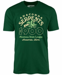 Anaconda Serpents – Montana – Vintage Defunct Baseball Teams – Unisex T-Shirt Anaconda Serpents – Montana – Vintage Defunct Baseball Teams – Unisex T-Shirt