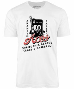 Anaheim Aces – California – Vintage Defunct Baseball Teams – Unisex T-Shirt Anaheim Aces – California – Vintage Defunct Baseball Teams – Unisex T-Shirt