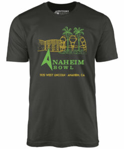 Anaheim Bowl – Anaheim, CA – Vintage Bowling Alley – Unisex T-Shirt Anaheim Bowl – Anaheim, CA – Vintage Bowling Alley – Unisex T-Shirt