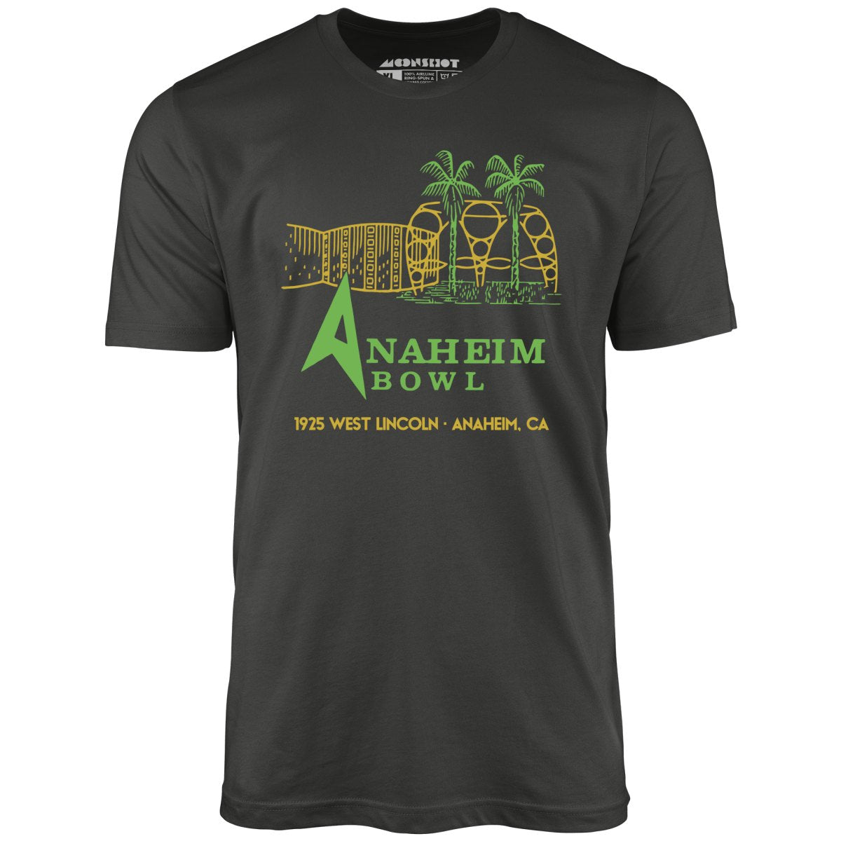 Anaheim Bowl - Anaheim, CA - Vintage Bowling Alley - Unisex T-Shirt Anaheim Bowl - Anaheim, CA - Vintage Bowling Alley - Unisex T-Shirt