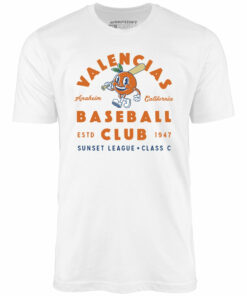 Anaheim Valencias – California – Vintage Defunct Baseball Teams – Unisex T-Shirt Anaheim Valencias – California – Vintage Defunct Baseball Teams – Unisex T-Shirt