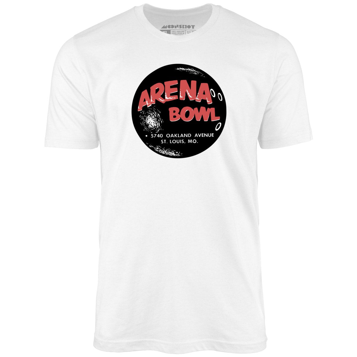 Arena Bowl - St. Louis, MO - Vintage Bowling Alley - Unisex T-Shirt Arena Bowl - St. Louis, MO - Vintage Bowling Alley - Unisex T-Shirt