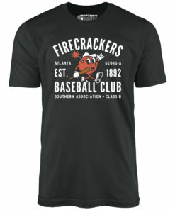 Atlanta Firecrackers – Georgia – Vintage Defunct Baseball Teams – Unisex T-Shirt