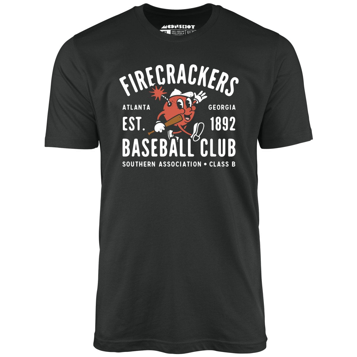 Atlanta Firecrackers - Georgia - Vintage Defunct Baseball Teams - Unisex T-Shirt Atlanta Firecrackers - Georgia - Vintage Defunct Baseball Teams - Unisex T-Shirt