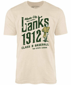 Atlantic City Lanks – New Jersey – Vintage Defunct Baseball Teams – Unisex T-Shirt