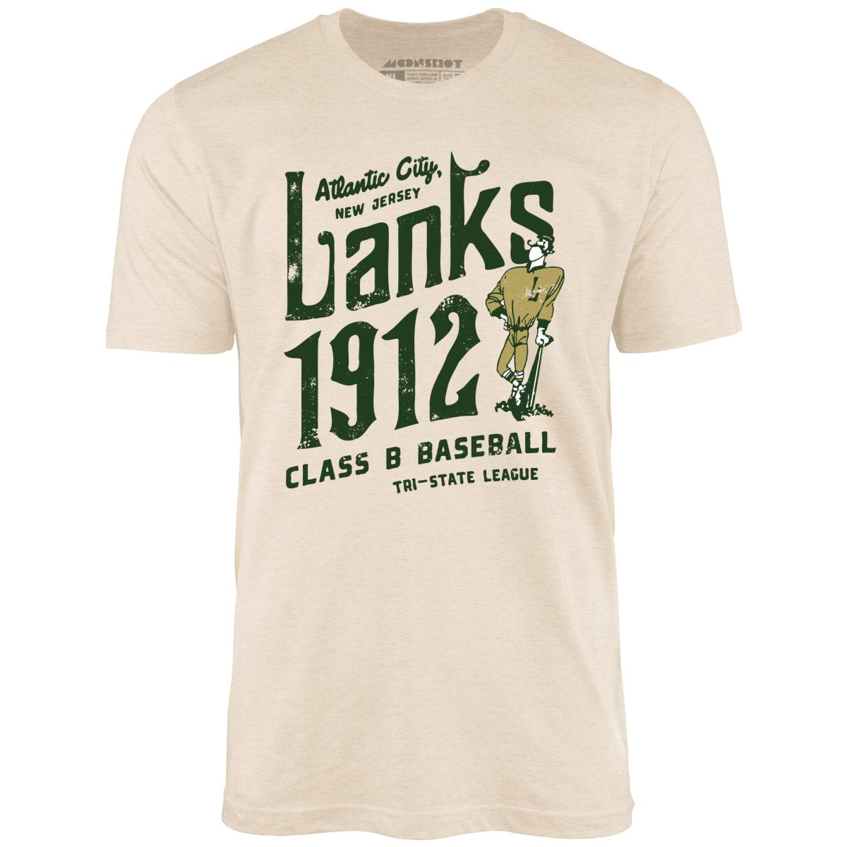 Atlantic City Lanks - New Jersey - Vintage Defunct Baseball Teams - Unisex T-Shirt Atlantic City Lanks - New Jersey - Vintage Defunct Baseball Teams - Unisex T-Shirt