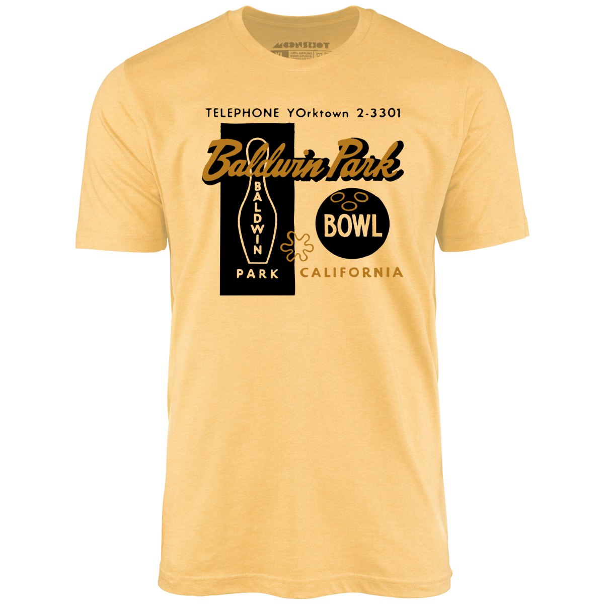 Baldwin Park Bowl - Baldwin Park, CA - Vintage Bowling Alley - Unisex T-Shirt Baldwin Park Bowl - Baldwin Park, CA - Vintage Bowling Alley - Unisex T-Shirt