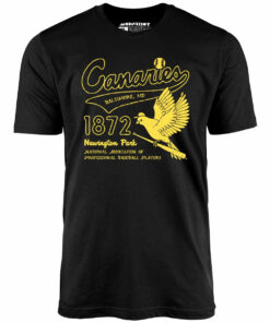 Baltimore Canaries – Maryland – Vintage Defunct Baseball Teams – Unisex T-Shirt