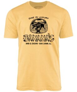 Banana’s Steak House v2 – Oak Lawn, IL – Vintage Restaurant – Unisex T-Shirt