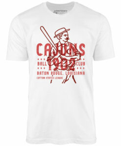Baton Rouge Cajuns – Louisiana – Vintage Defunct Baseball Teams – Unisex T-Shirt