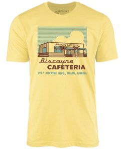 Biscayne Cafeteria – Miami, FL – Vintage Restaurant – Unisex T-Shirt