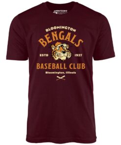 Bloomington Bengals – Illinois – Vintage Defunct Baseball Teams – Unisex T-Shirt Bloomington Bengals – Illinois – Vintage Defunct Baseball Teams – Unisex T-Shirt