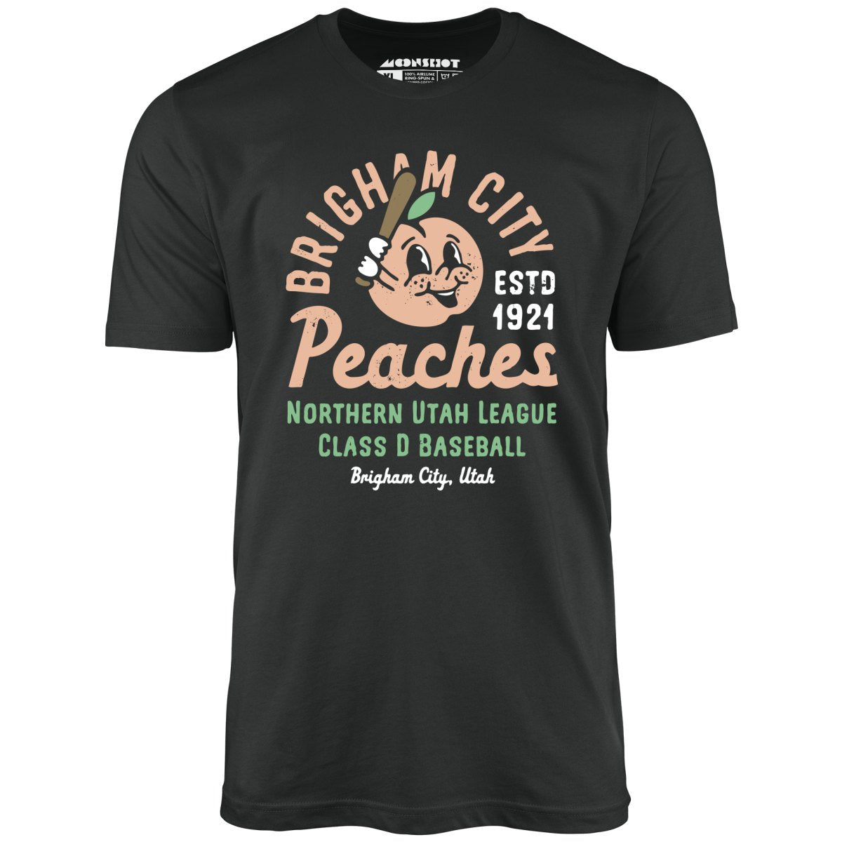 Brigham City Peaches - Utah - Vintage Defunct Baseball Teams - Unisex T-Shirt Brigham City Peaches - Utah - Vintage Defunct Baseball Teams - Unisex T-Shirt