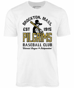 Brockton Pilgrims – Massachusetts – Vintage Defunct Baseball Teams – Unisex T-Shirt