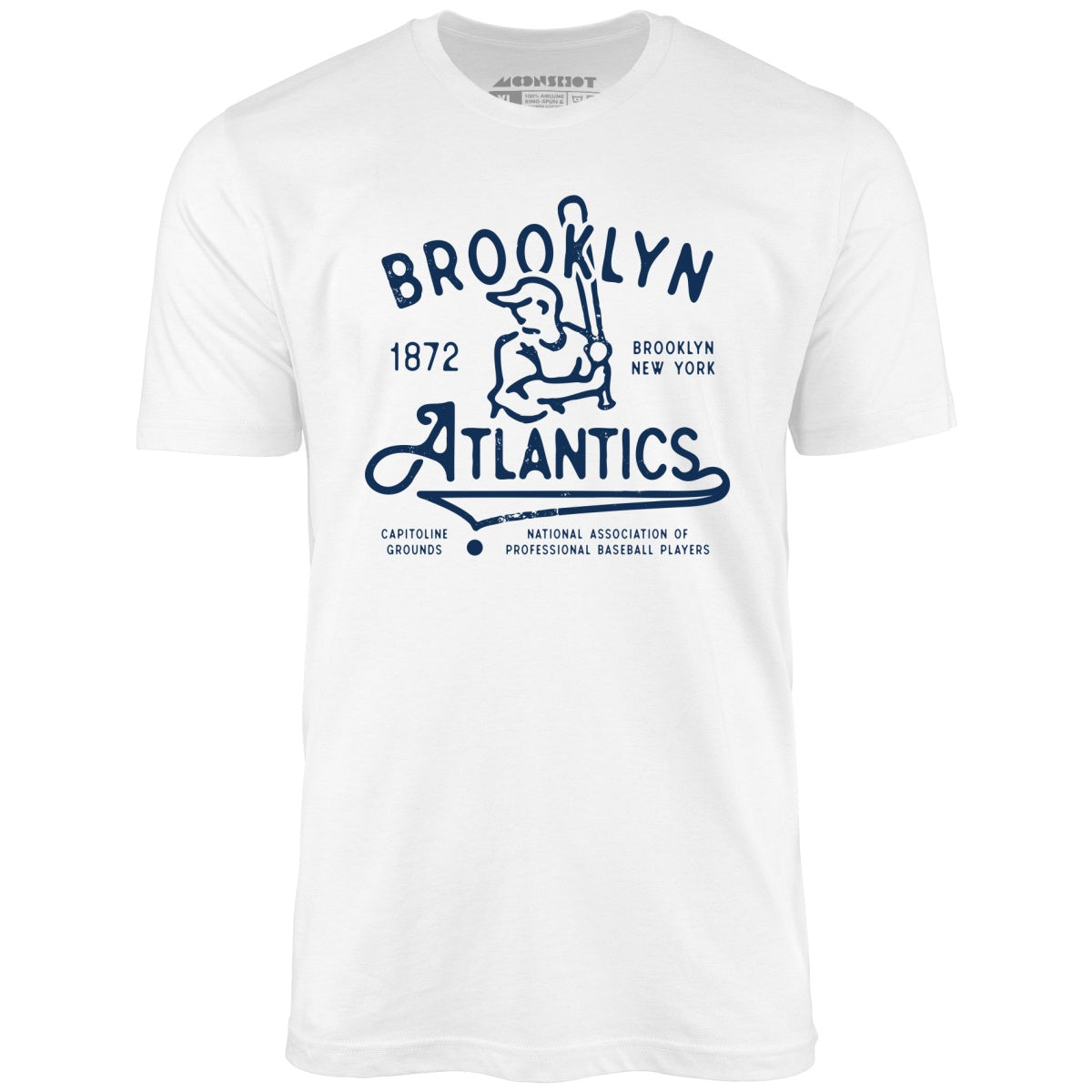 Brooklyn Atlantics - New York - Vintage Defunct Baseball Teams - Unisex T-Shirt Brooklyn Atlantics - New York - Vintage Defunct Baseball Teams - Unisex T-Shirt