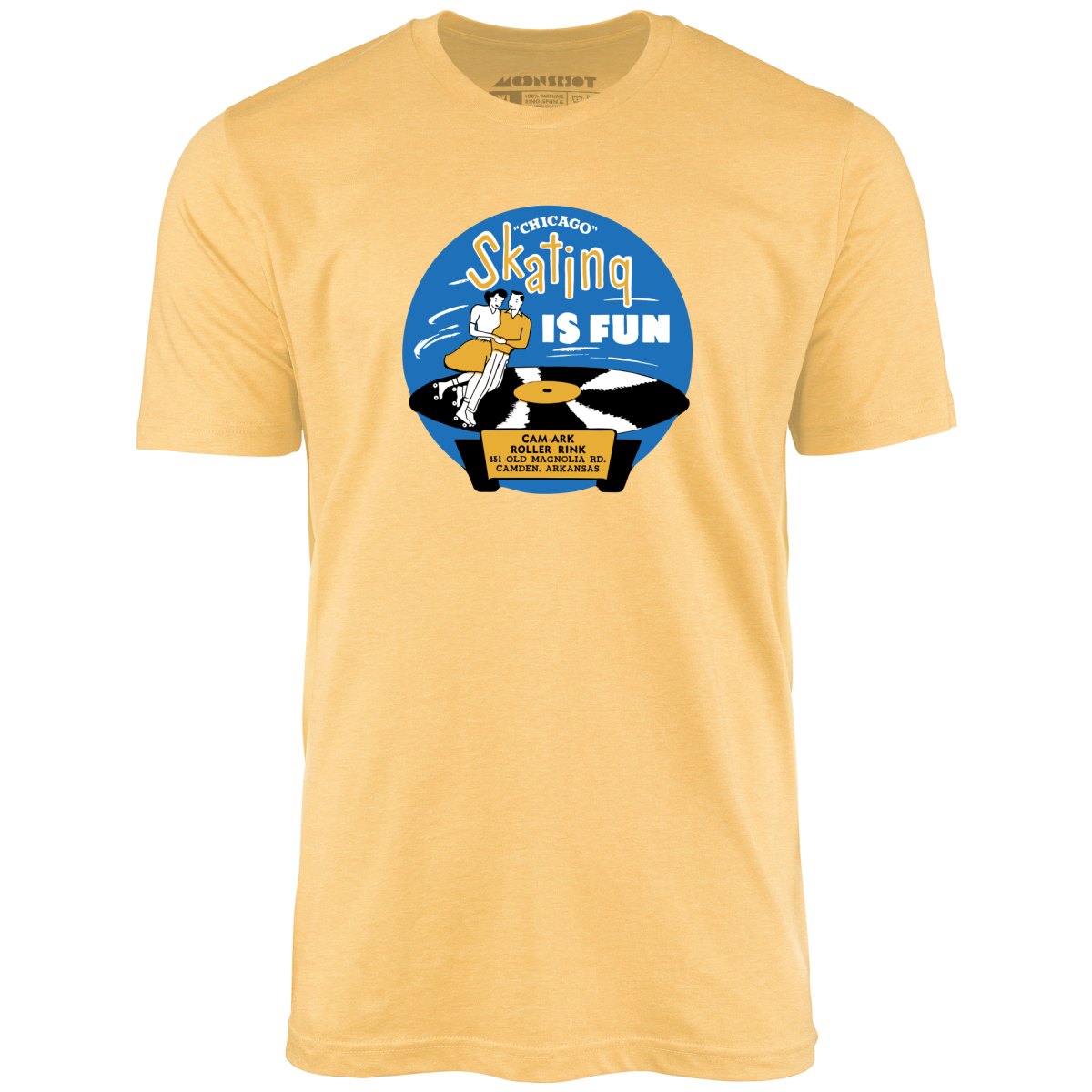 Cam-Ark Roller Rink - Camden, AR - Vintage Roller Rink - Unisex T-Shirt Cam-Ark Roller Rink - Camden, AR - Vintage Roller Rink - Unisex T-Shirt
