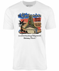 Castaways Polynesian Resort Hotel – Vintage Las Vegas – Unisex T-Shirt