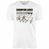 Champion Lanes – Garden Grove, CA – Vintage Bowling Alley – Unisex T-Shirt