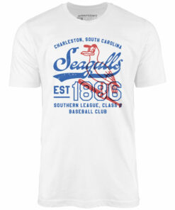 Charleston Seagulls – South Carolina – Vintage Defunct Baseball Teams – Unisex T-Shirt