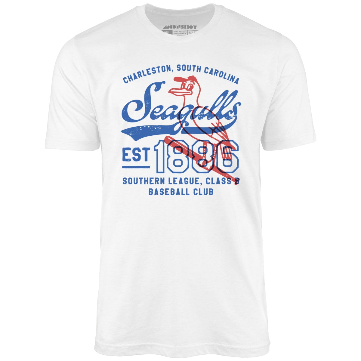 Charleston Seagulls - South Carolina - Vintage Defunct Baseball Teams - Unisex T-Shirt Charleston Seagulls - South Carolina - Vintage Defunct Baseball Teams - Unisex T-Shirt